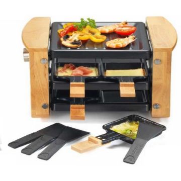 APPAREIL A RACLETTE MULTIFONCTION  KITCHENCHEF KCWOOD.4RP