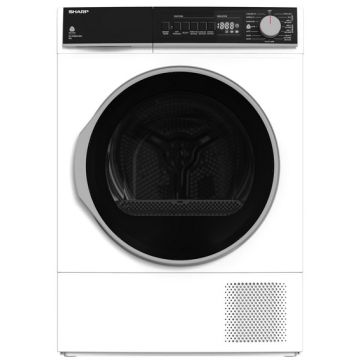 SECHE LINGE FRONTAL A CONDENSATION  SHARP KD-NHB8S7GWD