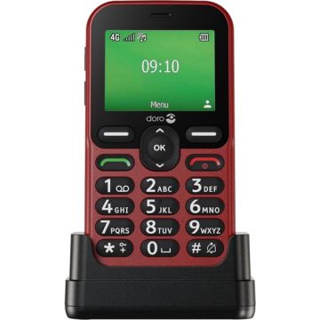 TELEPHONE MOBILE MONOBLOC 4G DORO LEVA E10 ROUGE