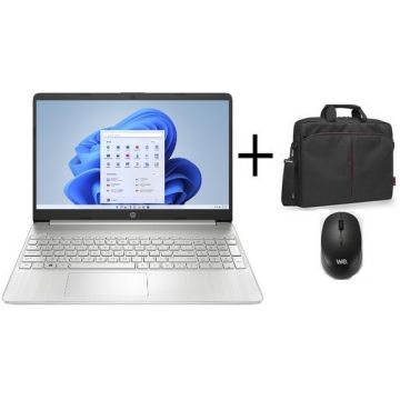 LOT PC PORTABLE 15,6"(1920X1080)+ SOURIS + SACOCHE HP LOT 15S-EQ2107NF-9Q9A1EA