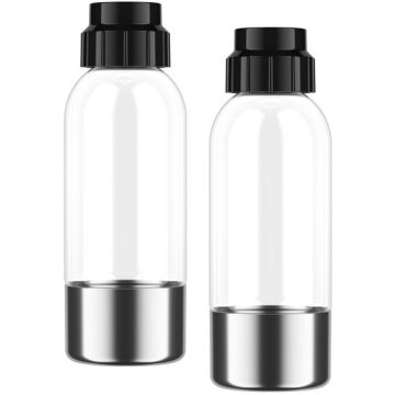 2 BOUTEILLES SUPPLEMENTAIRES POUR MACHINE A SODA NATURAMIX LOT2BOUT0.5L