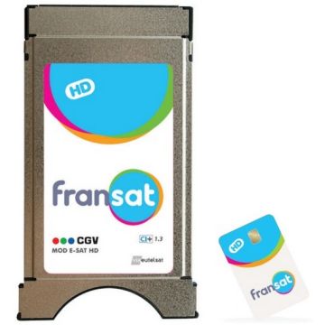 MODULE D'ACCES TNT PAR SATELLITE FRANSAT CGV MOD E-SAT HD-70131