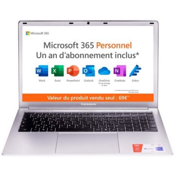 ORDINATEUR PORTABLE  THOMSON N15V2C4SL128MS