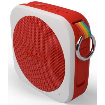 ENCEINTE BLUETOOTH NOMADE AVEC MOUSQUETON POLAROID P1ROUGE-009081