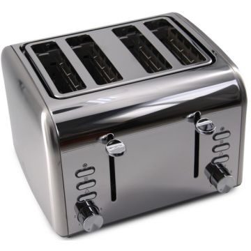 TOASTER 4 FENTES  LITTLE BALANCE PREMIUM INOX-8698