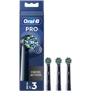BROSSETTE INTERDENTAIRE  BRAUN PRO CROSS ACTION BLACK X3