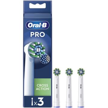 BROSSETTE INTERDENTAIRE  BRAUN PRO CROSS ACTION WHITE X3