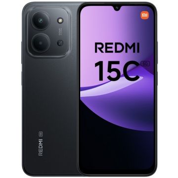 SMARTPHONE 5G  XIAOMI REDMI 15C 5G 4+256 NOIR