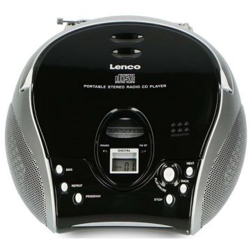 RADIO CD  LENCO SCD-24BLACK/SILVER
