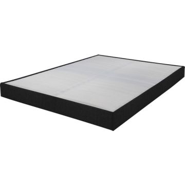 SOMMIER TAPISSIER 140CM X 190CM  EBAC SL15 TISSU ANTHR. 140/190