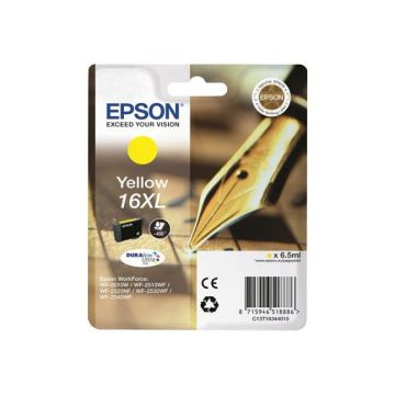 CARTOUCHE D'ENCRE POUR IMPRIMANTE JET D'ENCRE EPSON T1634-16XLJAUNE
