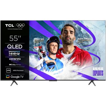 TELEVISEUR QLED 4K  TCL BRUN 55P8K