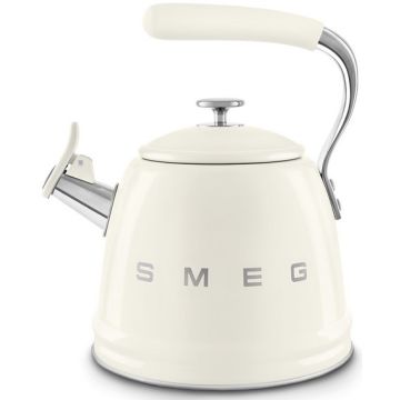 BOUILLOIRE SIFFLANTE  SMEG WKF01CR