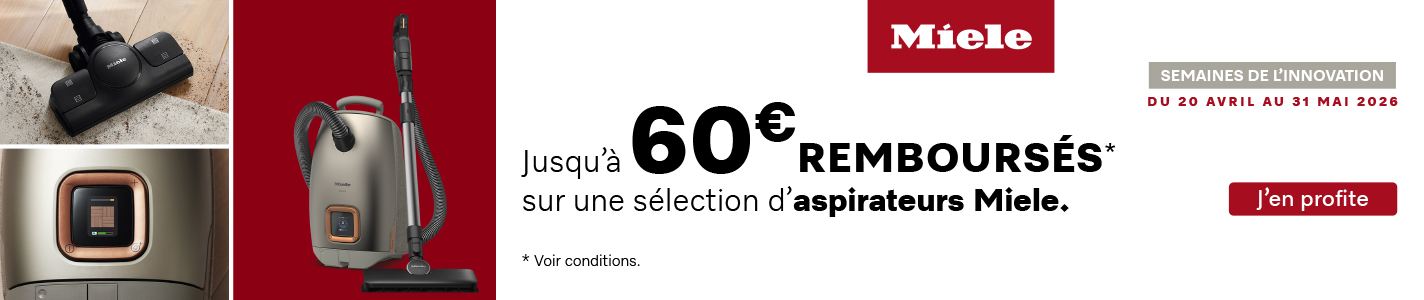 GITEM - OFFRE DE REMBOURSEMENT MIELE ASPIRATEUR