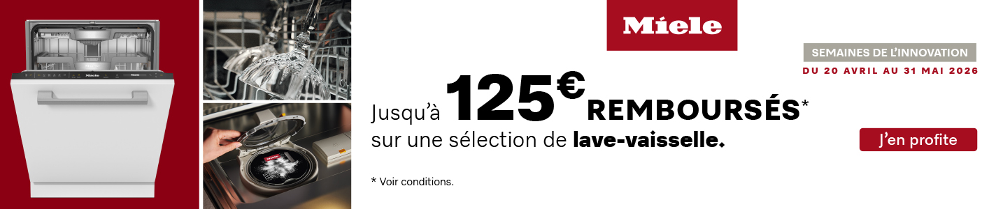 GITEM- OFFRE DE REMBOURSEMENT MIELE LAVE VAISSELLE