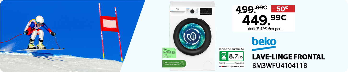 TOUT SCHUSS : LL BEKO BM3WFU410411B