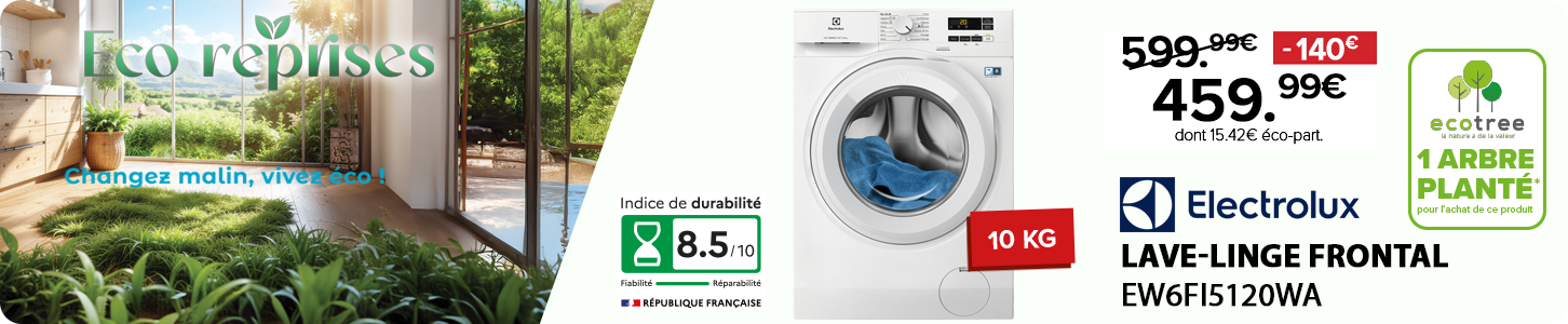 GITEM - ECO REPRISE LAVE LINGE ELECTROLUX