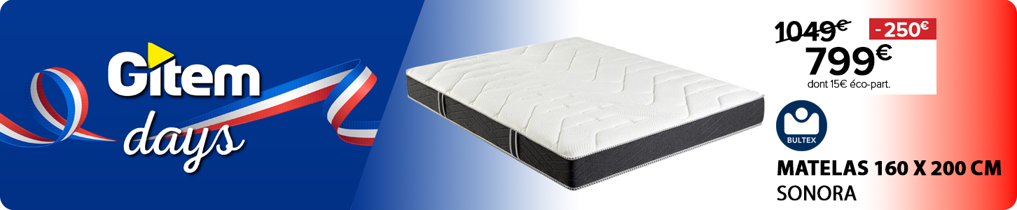 GITEM - GITEM DAYS MATELAS BULTEX