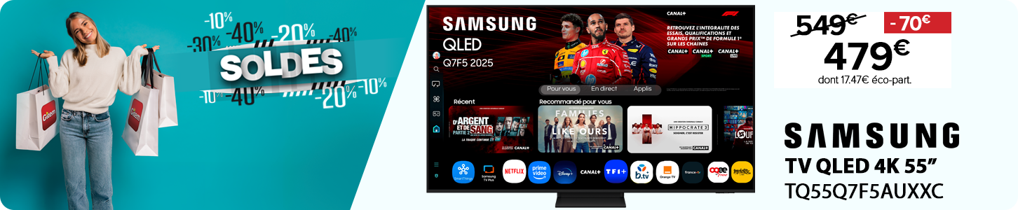 GITEM - TV SAMSUNG TQ55Q7F5