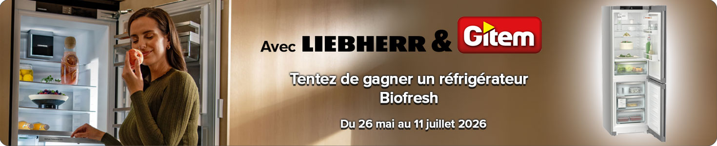 Tentez de gagner un réfrigérateur Biofresh Liebherr Jeu Liebherr : tentez de gagner un réfrigérateur Biofresh