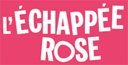 Logo l'Echappée Rose : action visant à offrir un soin aux femmes atteintes d'un cancer, aux accompagnants et aux soignants