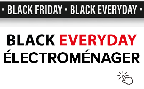 Accès aux offres Black Everyday électroménager