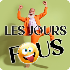 Monsieur en costume qui se réjouit des jours fous chez Gitem