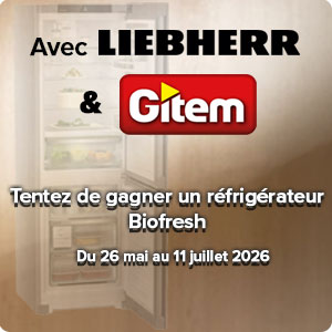 Tentez de gagner un réfrigérateur Biofresh Liebherr Jeu Liebherr : tentez de gagner un réfrigérateur Biofresh